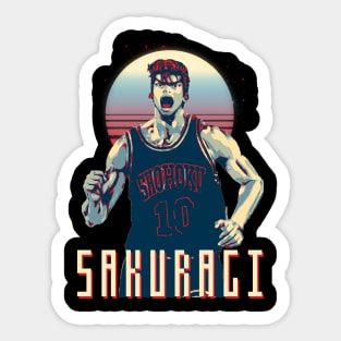 hanamichi sakuragi Sticker